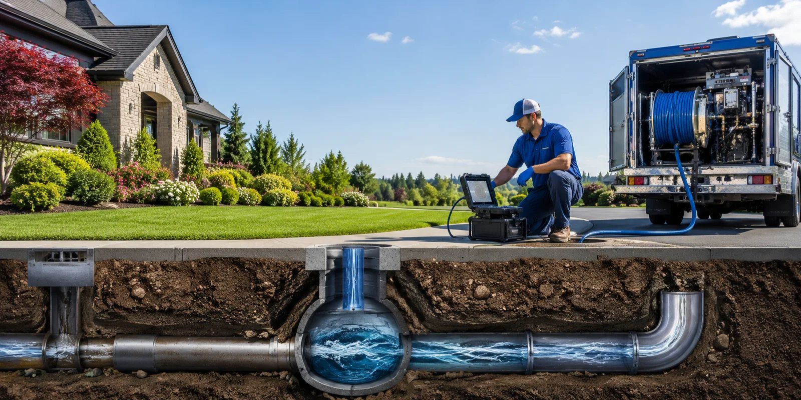 Drainage restoration information for Rocky Top, TN